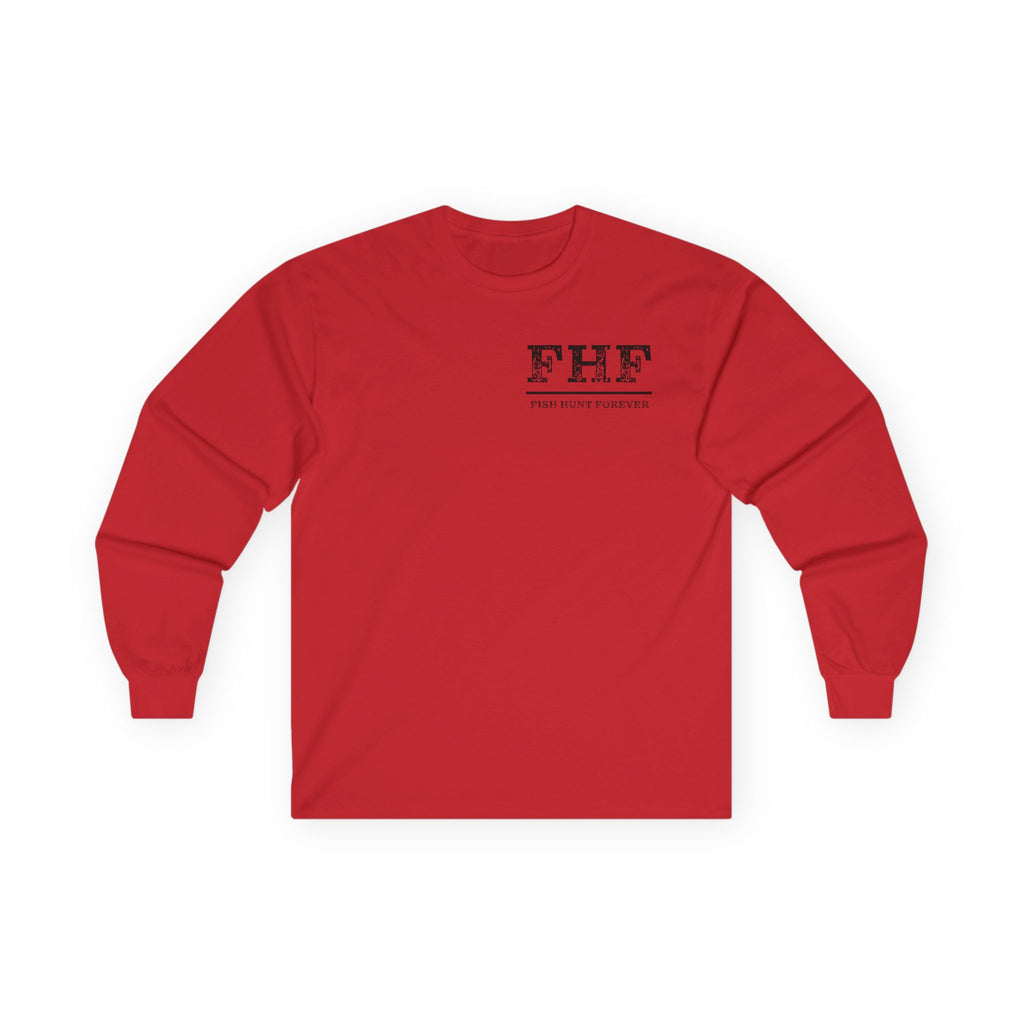 Fish Hunt Forever Long Sleeve Tee — FHF Logo Shirt