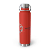 Fish Hunt Forever - Insulated Water Bottle - 22oz, Sport Hydration, Outdoor Gear, Camping Essential, Gift for Fishermen