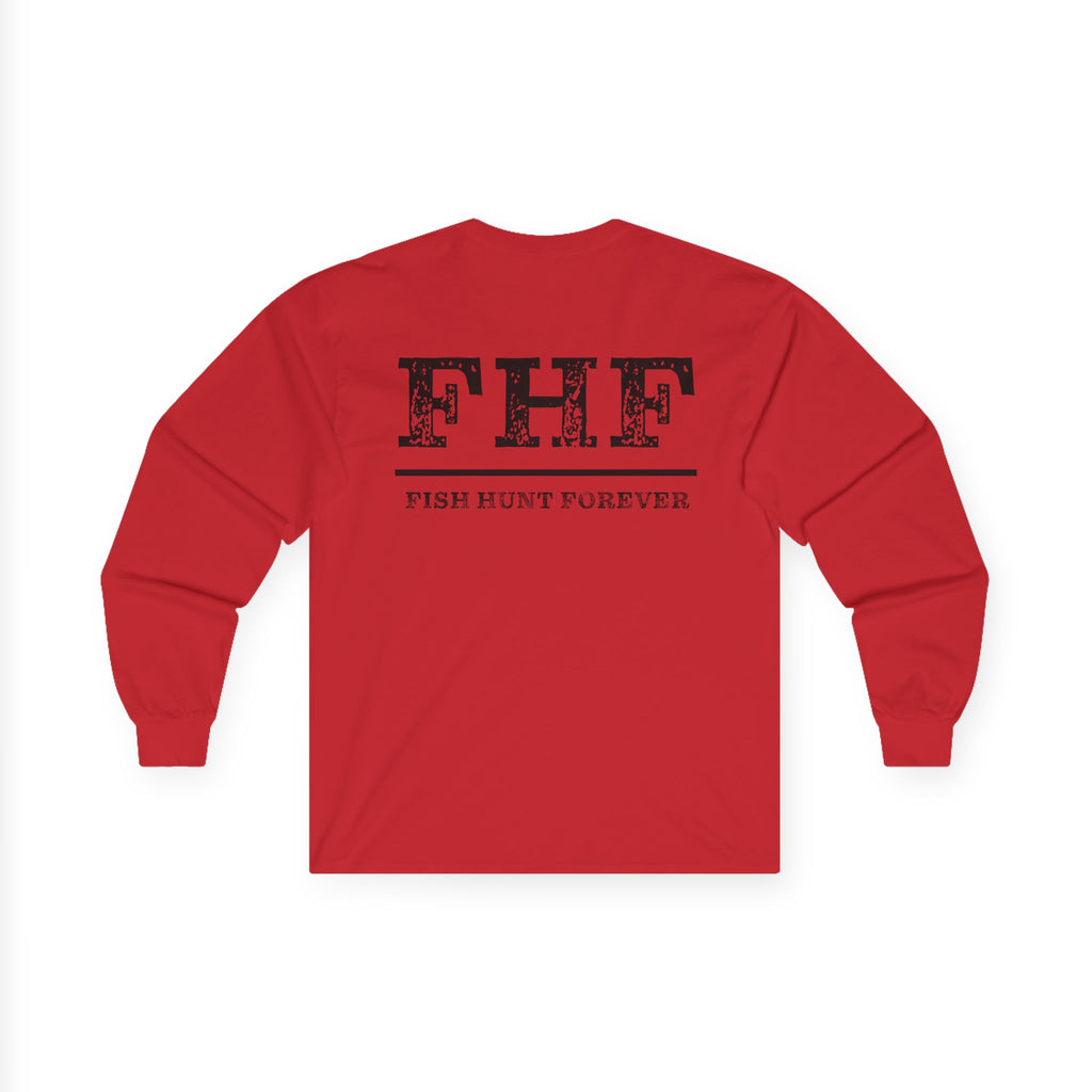 Fish Hunt Forever Long Sleeve Tee — FHF Logo Shirt