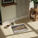 FHF - Rooster Snow Storm - Pet Mat (18" x 24")