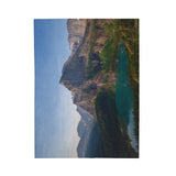 Grinnell Glacier - Velveteen Plush Blanket