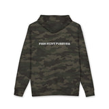 FHF Hoodie — “Fish Hunt Forever” Minimalist Fishing Pullover