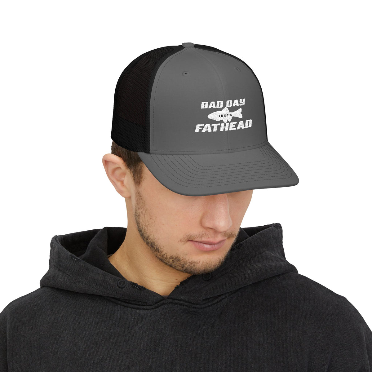 Bad Day Fathead Trucker Cap – Fishing Hat for Anglers