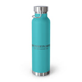 Fish Hunt Forever - Insulated Water Bottle - 22oz, Sport Hydration, Outdoor Gear, Camping Essential, Gift for Fishermen
