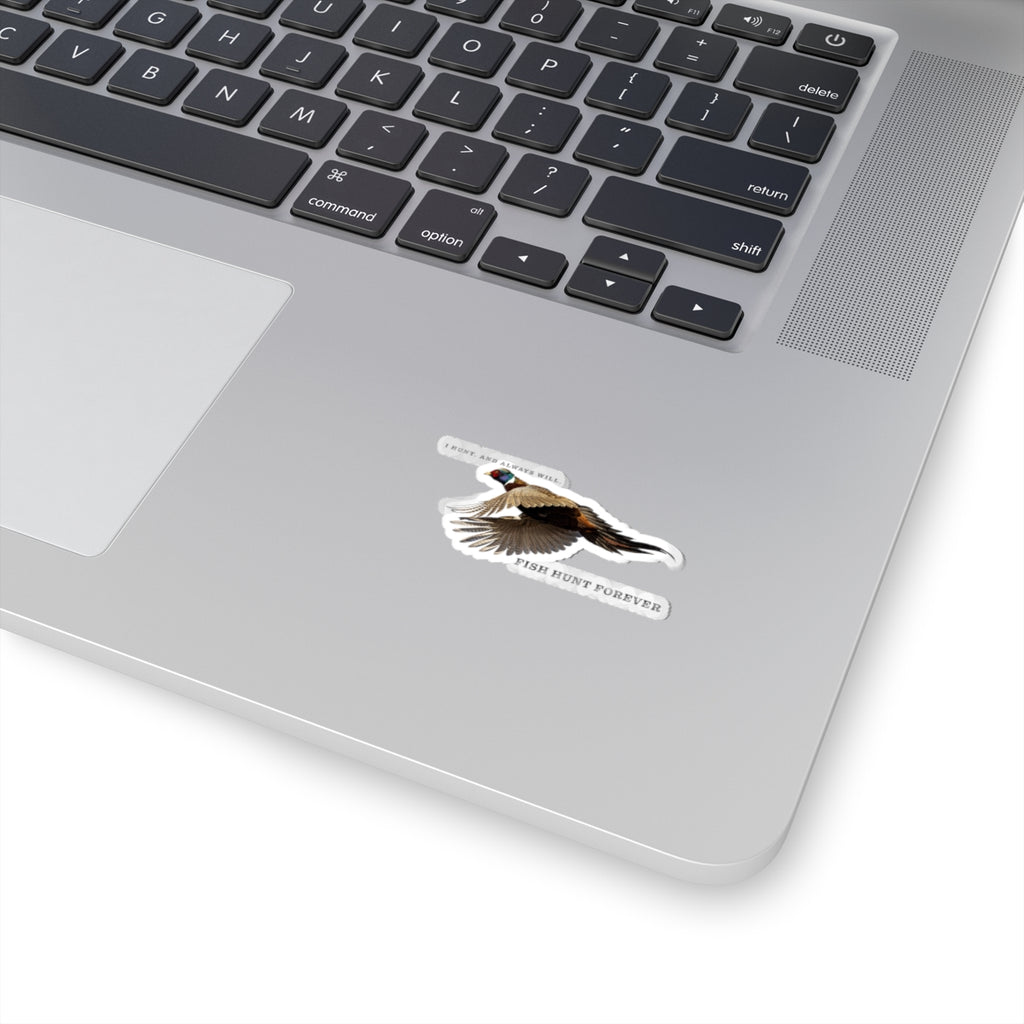 Fish Hunt Forever - I Hunt Sticker - Kiss-Cut Stickers