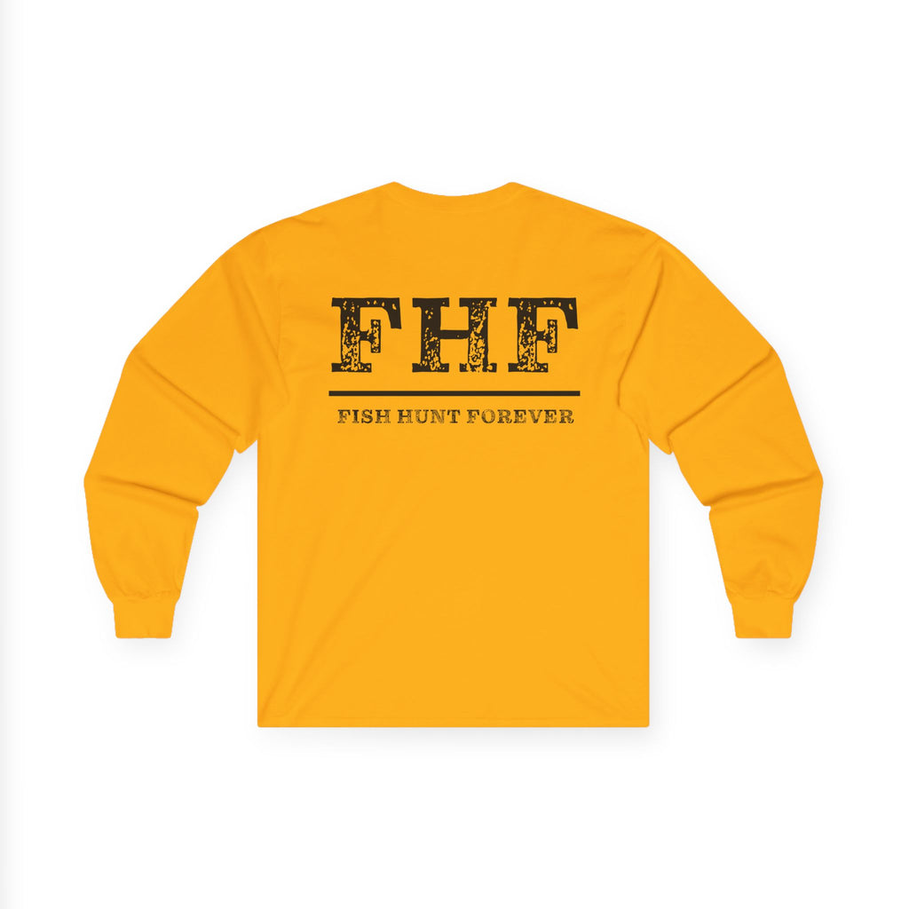 Fish Hunt Forever Long Sleeve Tee — FHF Logo Shirt
