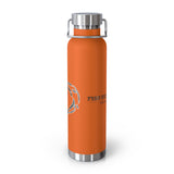 Fish Hunt Forever - Insulated Water Bottle - 22oz, Sport Hydration, Outdoor Gear, Camping Essential, Gift for Fishermen
