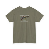 Make Duck Season Late Again! Fish Hunt Forever Unisex Heavy Cotton Tee