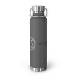 Fish Hunt Forever - Insulated Water Bottle - 22oz, Sport Hydration, Outdoor Gear, Camping Essential, Gift for Fishermen