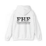 Hoodie — 'FLAG!' Tip Up Pullover | FHF (Fish Hunt Forever) Graphic Hooded Sweatshirt