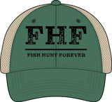 Women's Washed Mesh-Back Cap - Fish Hunt Forever