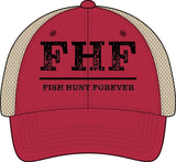 Women's Washed Mesh-Back Cap - Fish Hunt Forever