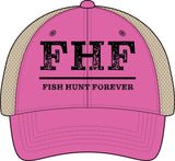 Women's Washed Mesh-Back Cap - Fish Hunt Forever