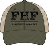 Women's Washed Mesh-Back Cap - Fish Hunt Forever
