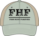 Women's Washed Mesh-Back Cap - Fish Hunt Forever