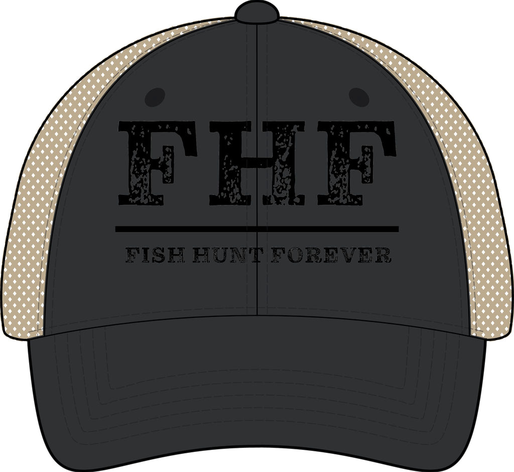 Women's Washed Mesh-Back Cap - Fish Hunt Forever