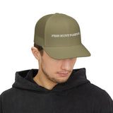 Fisherman Snapback Cap - Fish Hunt Forever Hat, Outdoor Gear, Fishing Gift, Camping Apparel, Trucker Style