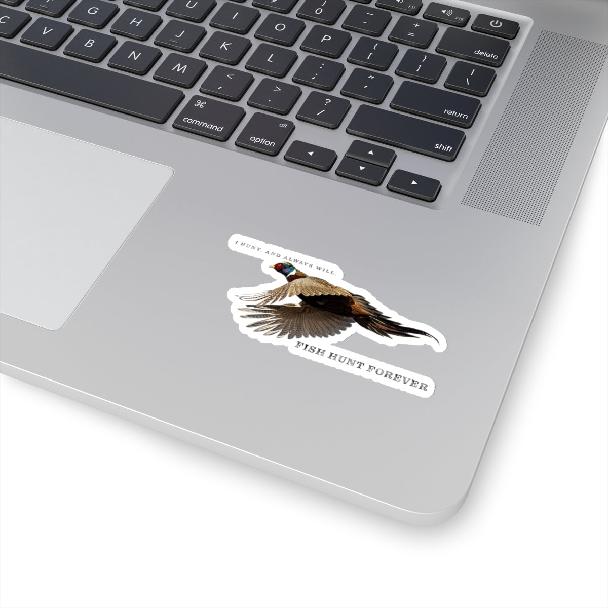 Fish Hunt Forever - I Hunt Sticker - Kiss-Cut Stickers