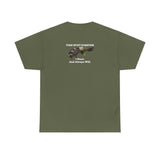 Make Duck Season Late Again! Fish Hunt Forever Unisex Heavy Cotton Tee