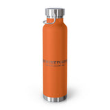 Fish Hunt Forever - Insulated Water Bottle - 22oz, Sport Hydration, Outdoor Gear, Camping Essential, Gift for Fishermen