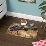FHF - Drake Mallard Landing Pet Food Mat (12x18)