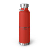 Fish Hunt Forever - Insulated Water Bottle - 22oz, Sport Hydration, Outdoor Gear, Camping Essential, Gift for Fishermen