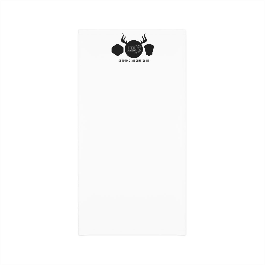 SJR - White - I Fish - Lightweight Neck Gaiter