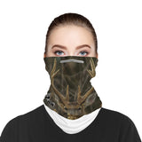 Whitetail Buck - 184. Printed Snood Scarf/Bandana For Adults/ Mask