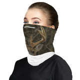 Whitetail Buck - 184. Printed Snood Scarf/Bandana For Adults/ Mask