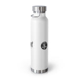 I Hunt And Always Will. North American Waterfowl | SJR Copper Vacuum Insulated Bottle, 22oz