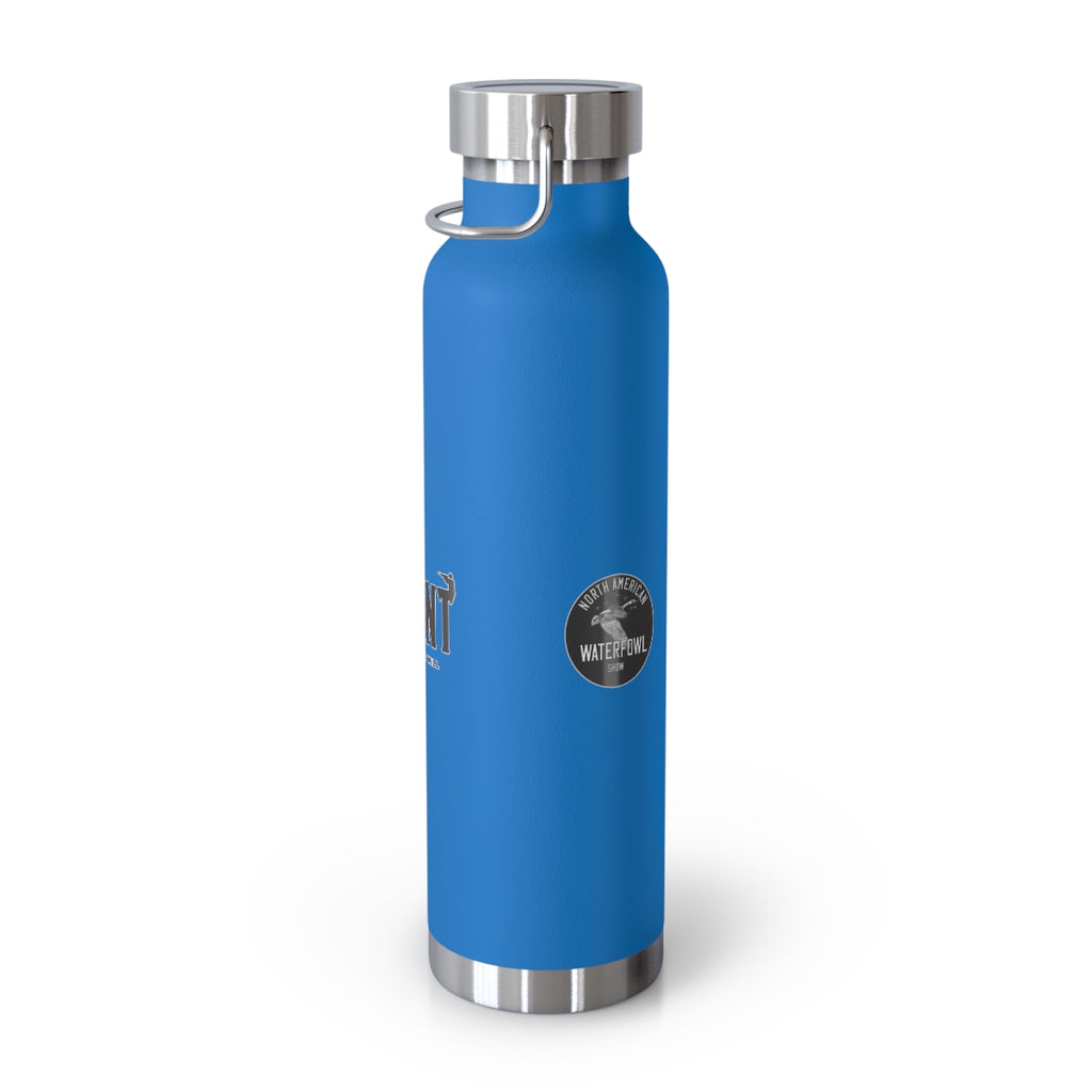 I Hunt And Always Will. North American Waterfowl | SJR Copper Vacuum Insulated Bottle, 22oz