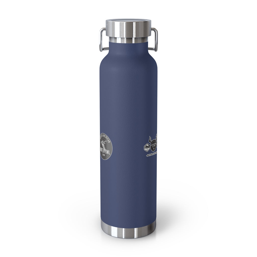 I Hunt And Always Will. North American Waterfowl | SJR Copper Vacuum Insulated Bottle, 22oz
