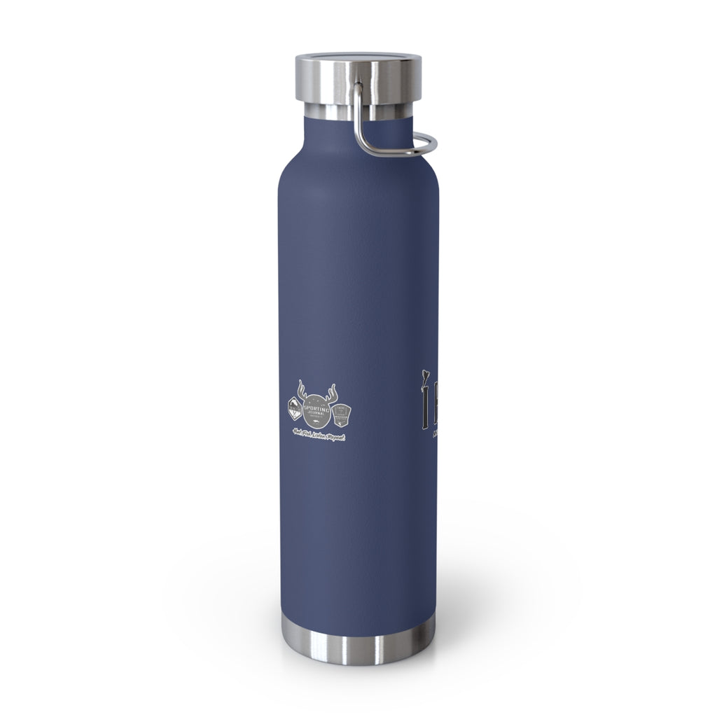I Hunt And Always Will. North American Waterfowl | SJR Copper Vacuum Insulated Bottle, 22oz