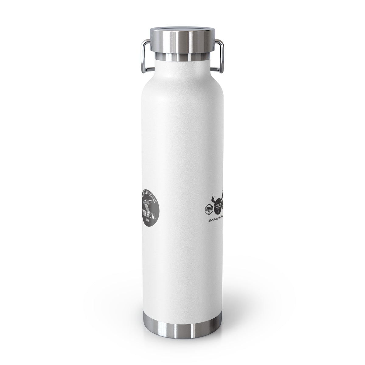 I Hunt And Always Will. North American Waterfowl | SJR Copper Vacuum Insulated Bottle, 22oz